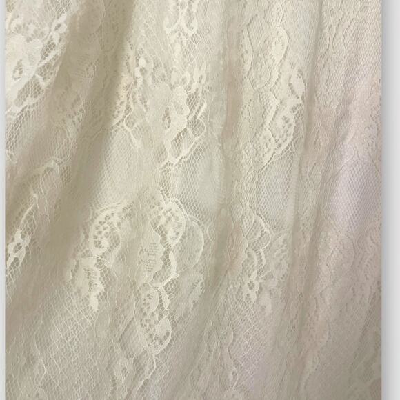 Kids Ella Moss Lace Strapless Dress Sz 12 Stylish & Breezy - Picture 3 of 5